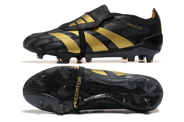 Botas de Fútbol PREDATOR ACCURACY FG Oro negro