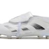 Botas de Fútbol adidas Predator Elite Tongue FG Plata blanca