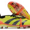 Botas de Fútbol adidas Predator Elite Tongue FG Verde Plata Naranja