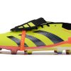 Botas de Fútbol adidas Predator Elite Tongue FG Verde Plata Naranja