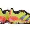 Botas de Fútbol adidas Predator Elite Tongue FG Verde Plata Naranja