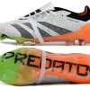 Botas de Fútbol Adidas Predator Accuracy+ FG Blanco Naranja Negro