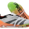 Botas de Fútbol Adidas Predator Accuracy+ FG Blanco Naranja Negro