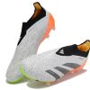 Botas de Fútbol Adidas Predator Accuracy+ FG Blanco Negro Naranja Verde