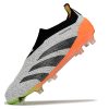 Botas de Fútbol Adidas Predator Accuracy+ FG Blanco Negro Naranja Verde