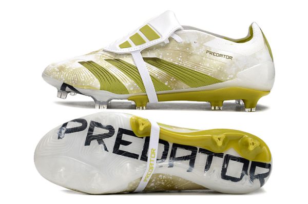 Botas de Fútbol Adidas Predator Accuracy+ FG Blanco Verde