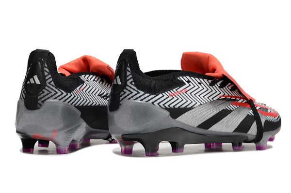 Botas de Fútbol Adidas Predator Accuracy+ FG Negro Blanco Rojo