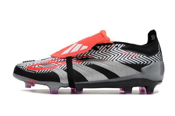 Botas de Fútbol Adidas Predator Accuracy+ FG Negro Blanco Rojo