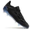 Botas de Fútbol Adidas Predator Accuracy+ FG Negro Plata Azul