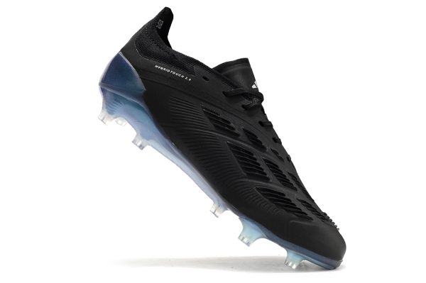 Botas de Fútbol Adidas Predator Accuracy+ FG Negro Plata Azul