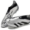 Botas de Fútbol Adidas Predator Accuracy+ FG Plata Negro