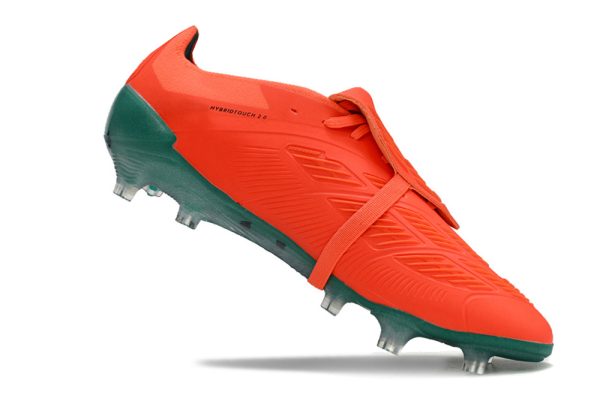 Botas de Fútbol Adidas Predator Accuracy+ FG Rojo Verde