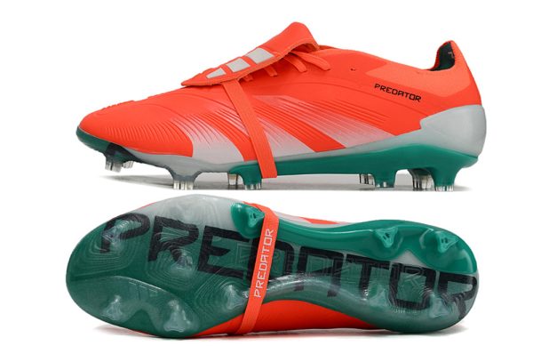 Botas de Fútbol Adidas Predator Accuracy+ FG Rojo Verde