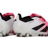 Botas de Fútbol Adidas Predator Accuracy+ FG Rosa Blanco Negro