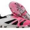 Botas de Fútbol Adidas Predator Accuracy+ FG Rosa Blanco Negro