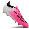 Botas de Fútbol Adidas Predator Accuracy+ FG Rosa Plata Blanco