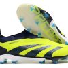 Botas de Fútbol Adidas Predator Accuracy+ FG Verde Negro