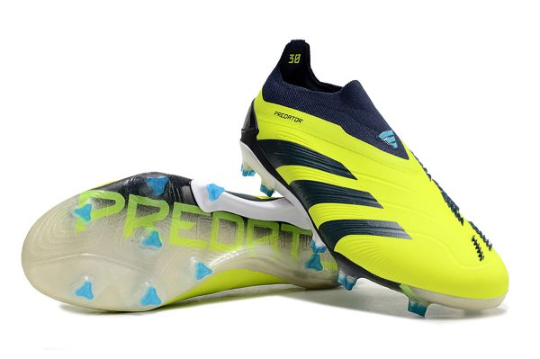 Botas de Fútbol Adidas Predator Accuracy+ FG Verde Negro