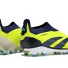 Botas de Fútbol Adidas Predator Accuracy+ FG Verde Negro