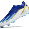 Botas de Fútbol Messi Adidas X Crazyfast.1 Laceless FG Azul