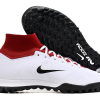 Botas de Fútbol Nike Air Zoom Mercurial Superfly IX Elite TF Blanco Rojo