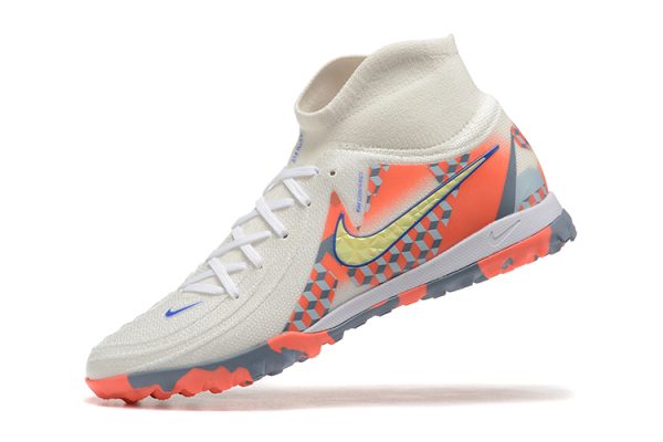 Botas de Fútbol Nike Phantom GX II Luna Elite TF Hombre Blanco Naranja