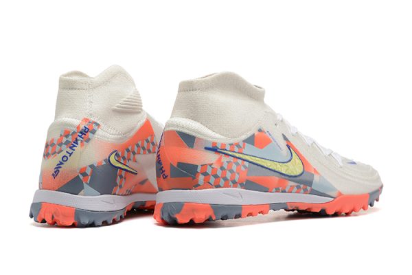 Botas de Fútbol Nike Phantom GX II Luna Elite TF Hombre Blanco Naranja