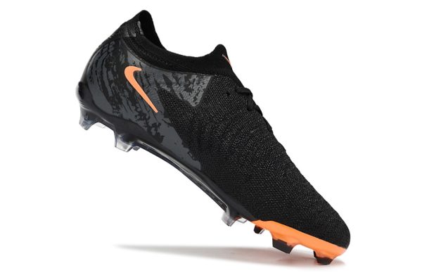 Botas de Fútbol Nike Phantom Luna Elite FG Negro Naranja