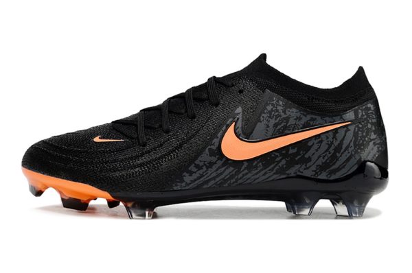 Botas de Fútbol Nike Phantom Luna Elite FG Negro Naranja