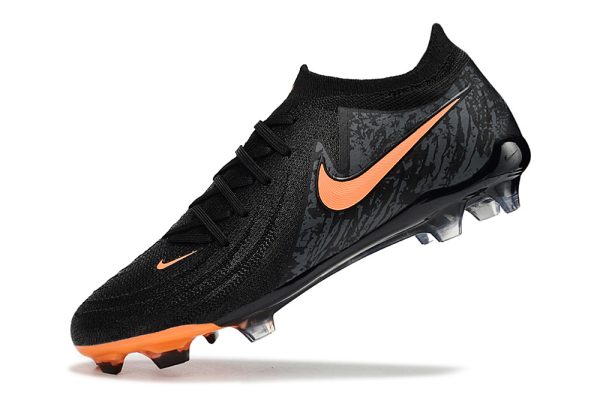 Botas de Fútbol Nike Phantom Luna Elite FG Negro Naranja