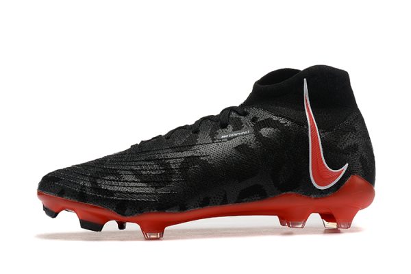 Botas de Fútbol Nike Phantom Luna Elite FG Negro Rojo