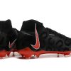 Botas de Fútbol Nike Phantom Luna Elite FG Negro Rojo