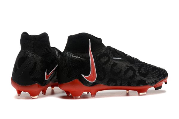 Botas de Fútbol Nike Phantom Luna Elite FG Negro Rojo