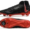 Botas de Fútbol Nike Phantom Luna Elite FG Negro Rojo