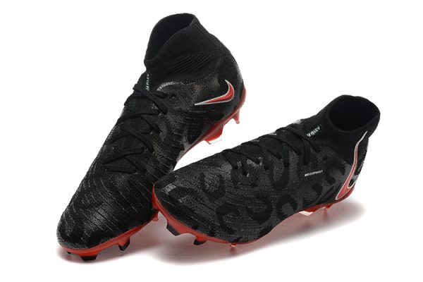 Botas de Fútbol Nike Phantom Luna Elite FG Negro Rojo