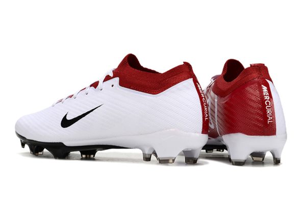 Botas de Fútbol Nike Air Zoom Mercurial Vapor XV Elite FG Blanco Rojo