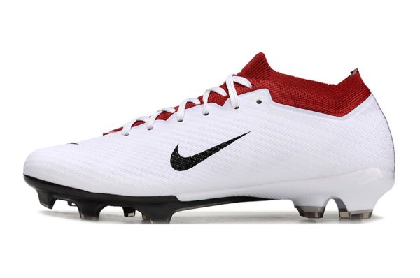 Botas de Fútbol Nike Air Zoom Mercurial Vapor XV Elite FG Blanco Rojo