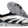 Botas de Fútbol Adidas Predator Accuracy+ FG Plata Negro